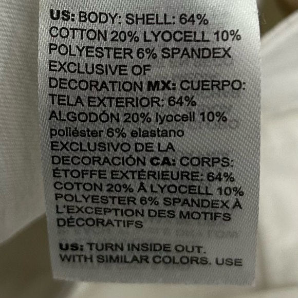 WHBM High-Rise Sculpt Ankle Skinny Jeans Women’s Size 14 Tummy Smoothing White - Picture 9 of 10